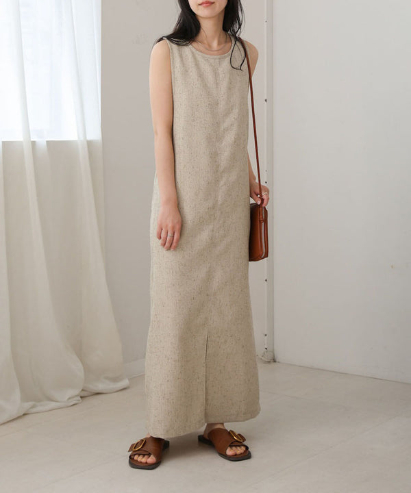 バッククロスアメスリロングワンピース