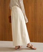 I-LINE SLIT DENIM SKIRT