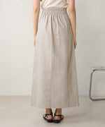 I-LINE SLIT DENIM SKIRT