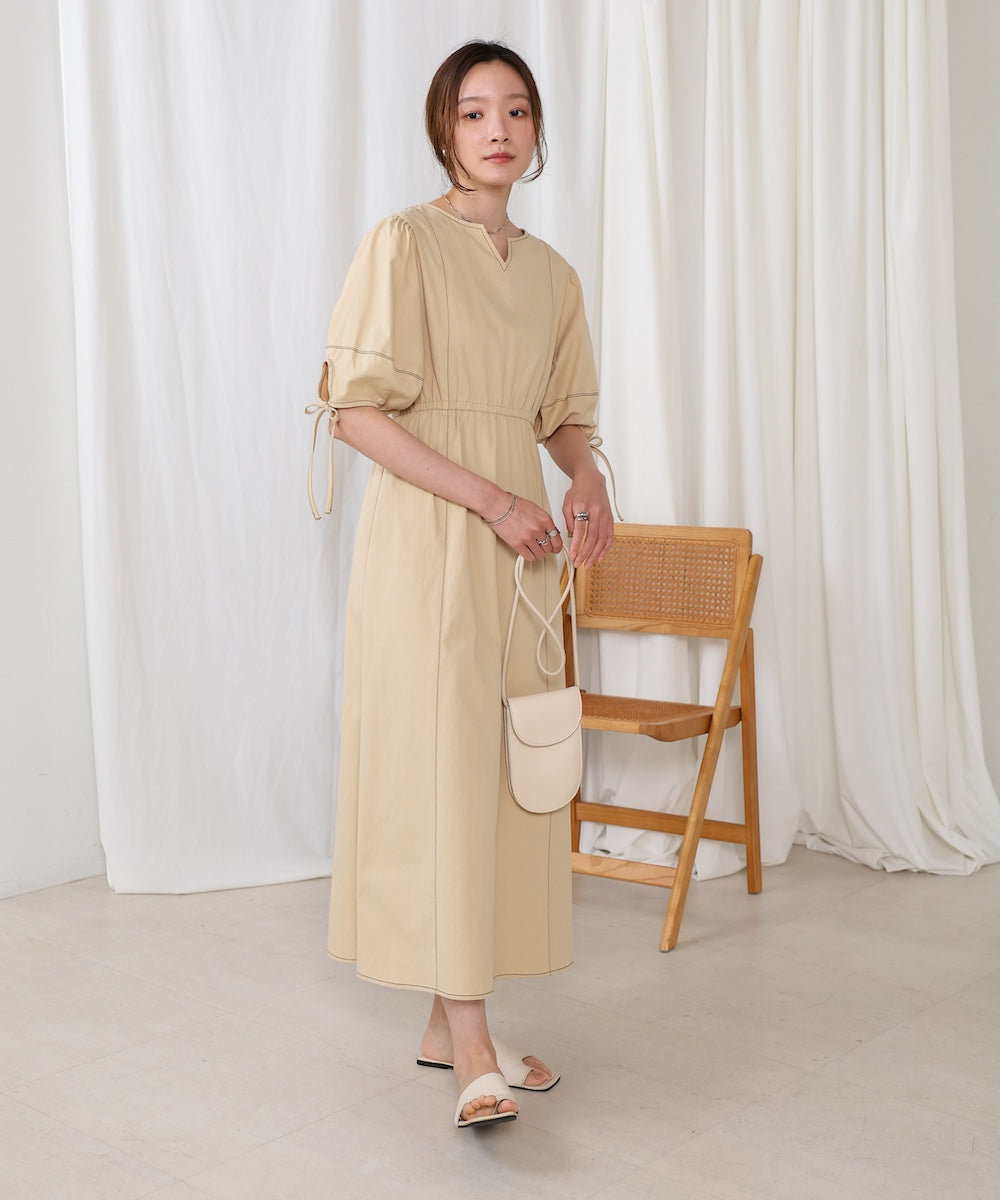 2way lantern sleeve onepiece