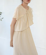 【S・Mサイズ展開あり】マルチWAYビスチェセットワンピース