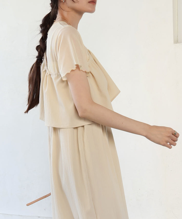 【S・Mサイズ展開あり】マルチWAYビスチェセットワンピース