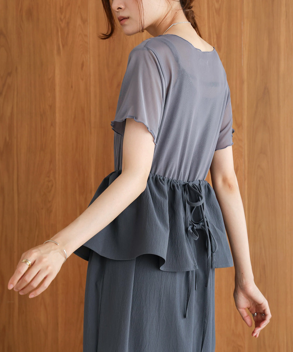 【S・Mサイズ展開あり】マルチWAYビスチェセットワンピース