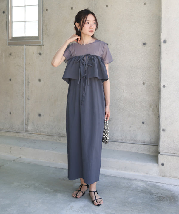 【S・Mサイズ展開あり】マルチWAYビスチェセットワンピース