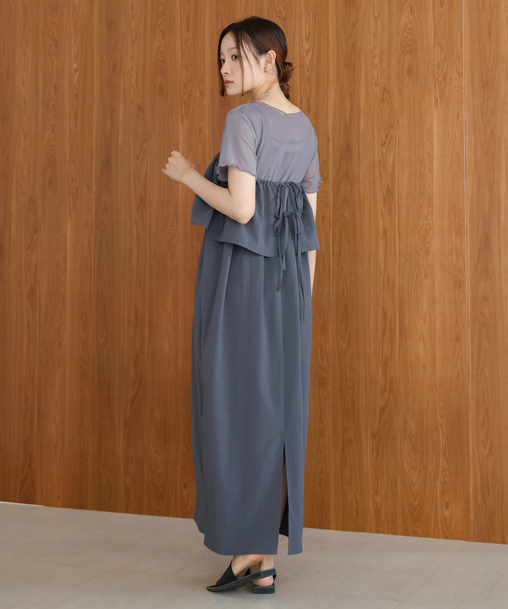 【S・Mサイズ展開あり】マルチWAYビスチェセットワンピース