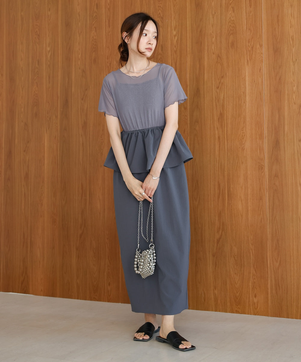 【S・Mサイズ展開あり】マルチWAYビスチェセットワンピース