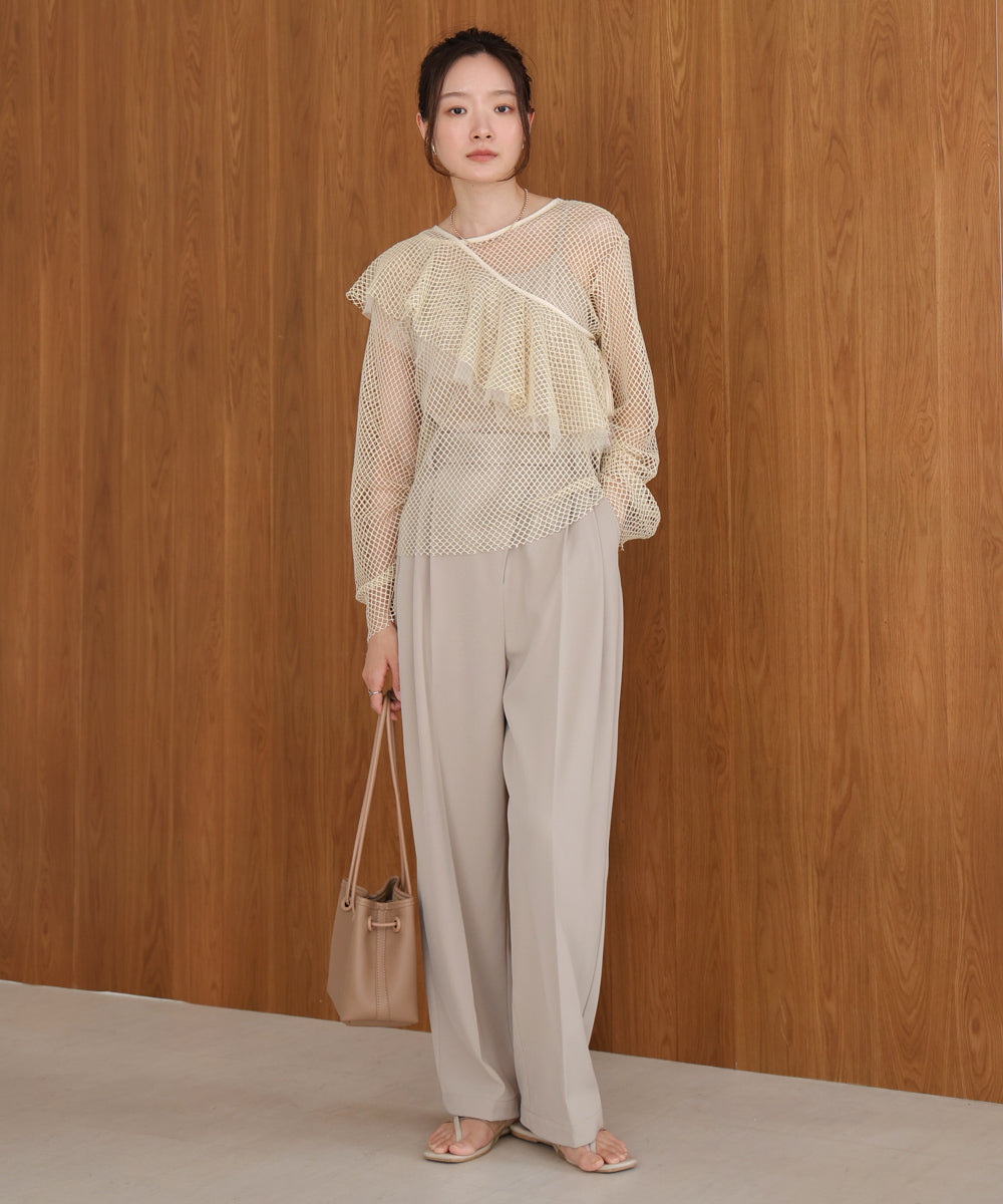 ribbon mesh tops + multi-way color