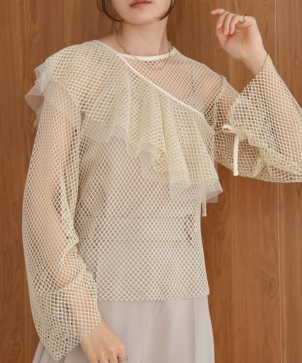 ribbon mesh tops + multi-way color