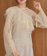 ribbon mesh tops + multi-way color