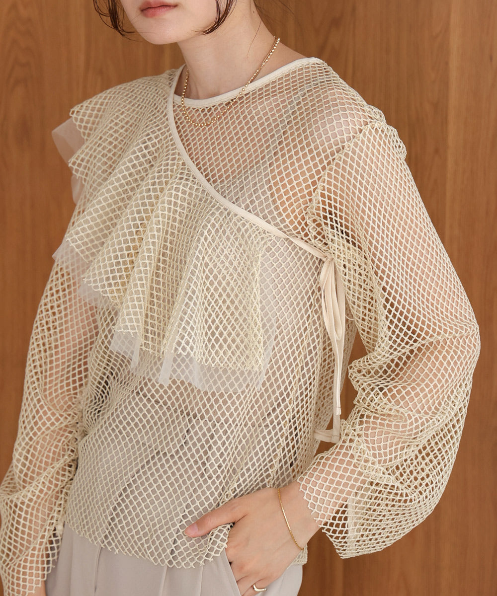 ribbon mesh tops + multi-way color