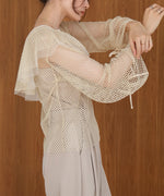 ribbon mesh tops + multi-way color