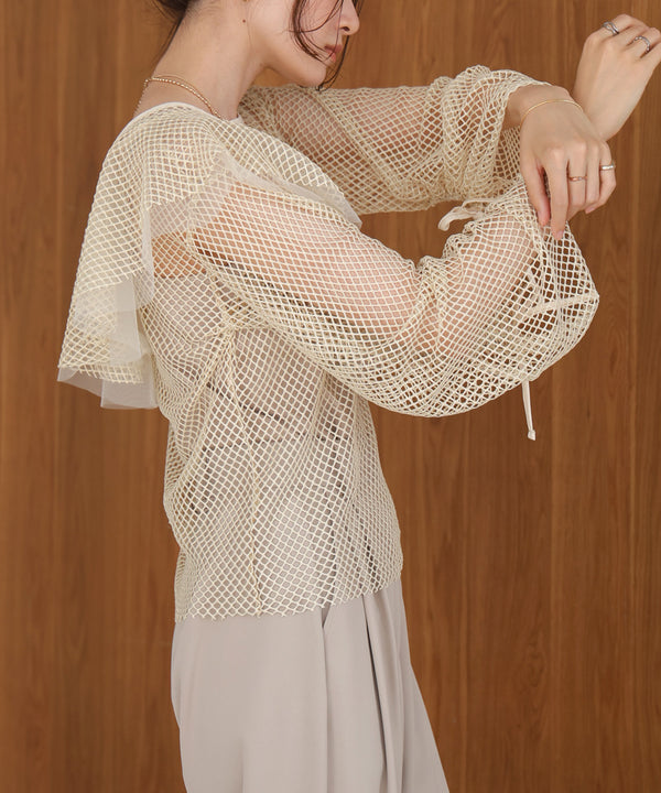 ribbon mesh tops + multi-way color