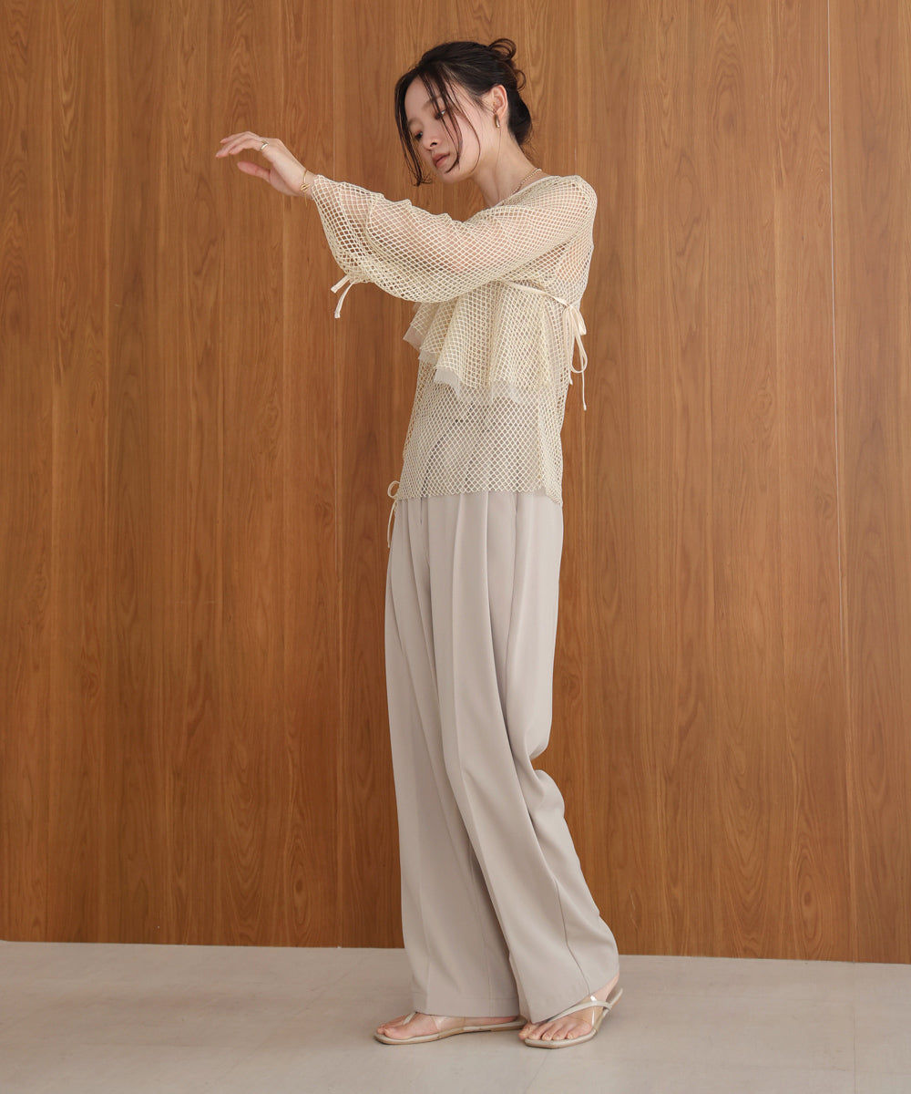 ribbon mesh tops + multi-way color