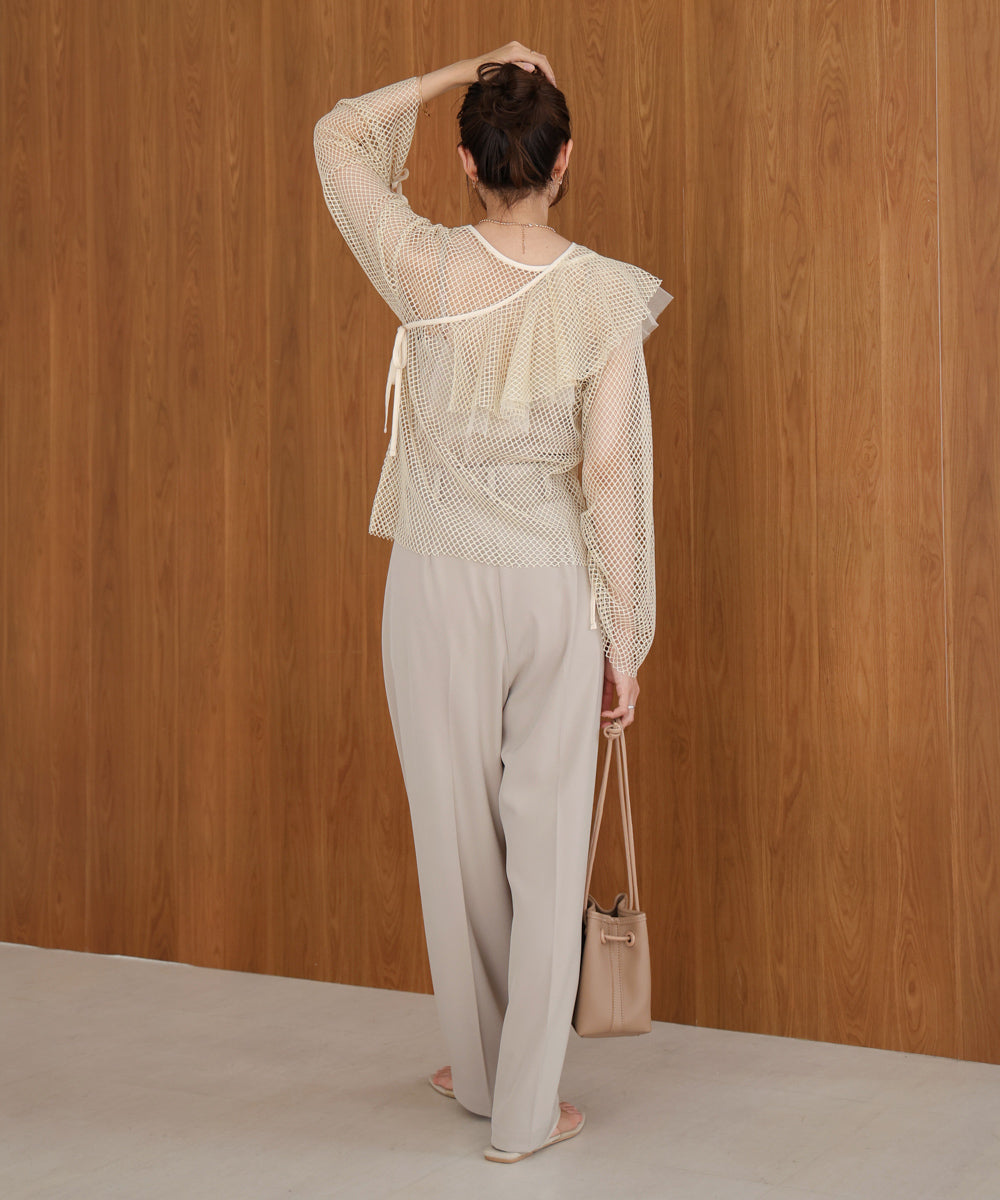 ribbon mesh tops + multi-way color