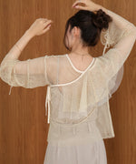 ribbon mesh tops + multi-way color