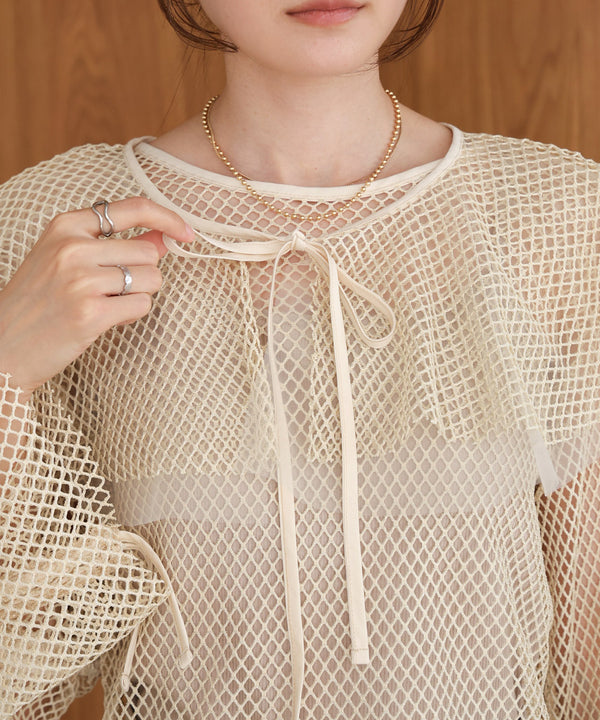 ribbon mesh tops + multi-way color