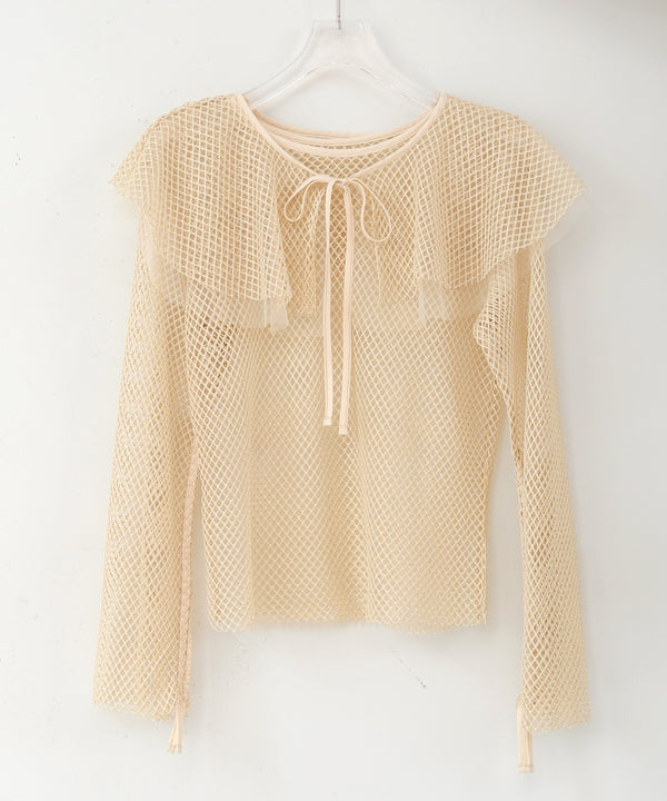 ribbon mesh tops + multi-way color