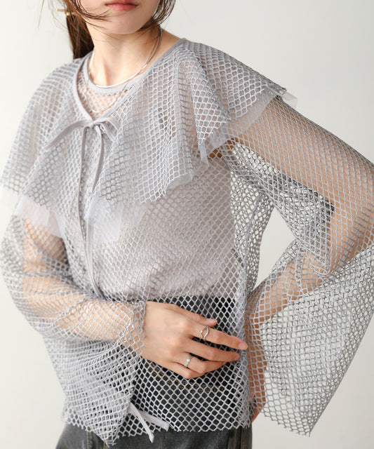 ribbon mesh tops + multi-way color