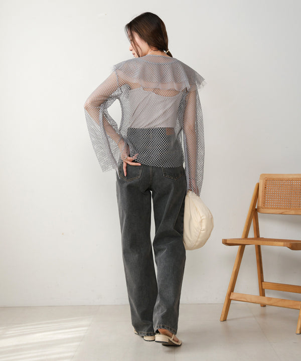 ribbon mesh tops + multi-way color