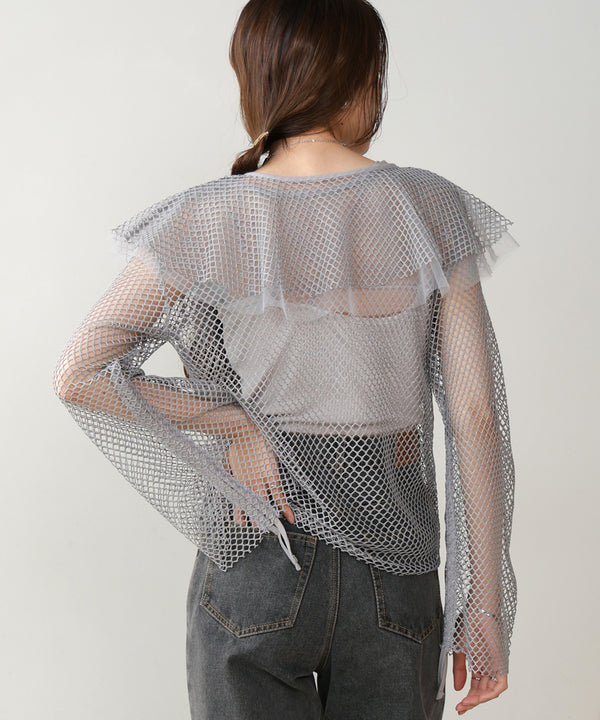 ribbon mesh tops + multi-way color