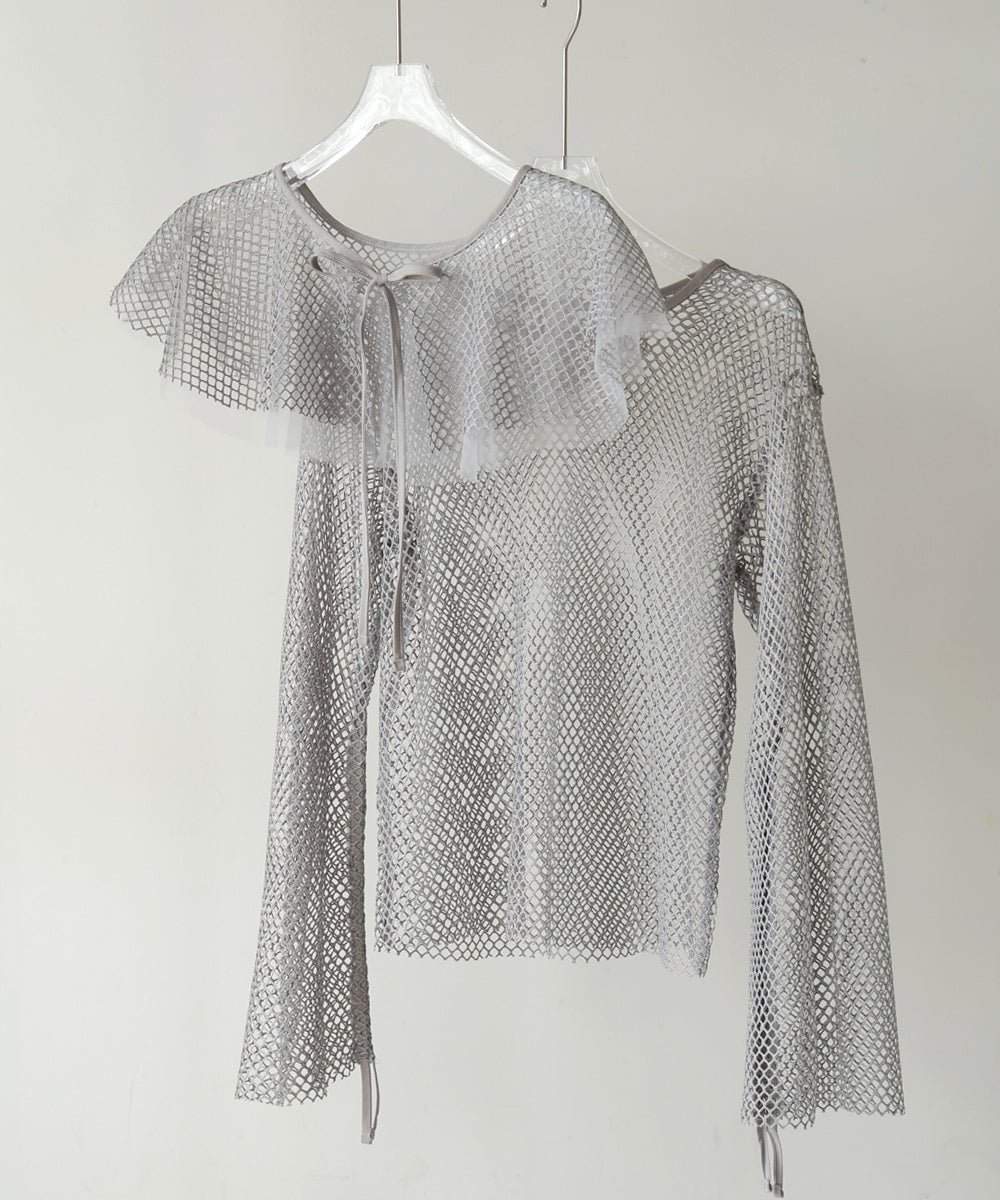 ribbon mesh tops + multi-way color