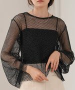 ribbon mesh tops + multi-way color