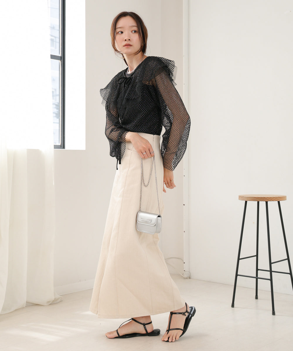 ribbon mesh tops + multi-way color