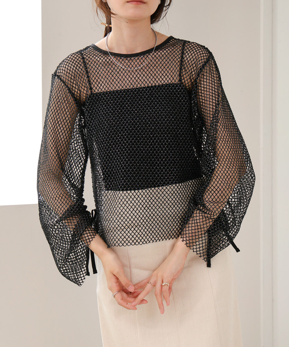 ribbon mesh tops + multi-way color