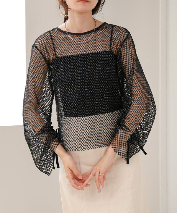 ribbon mesh tops + multi-way color