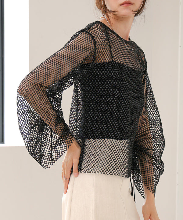 ribbon mesh tops + multi-way color