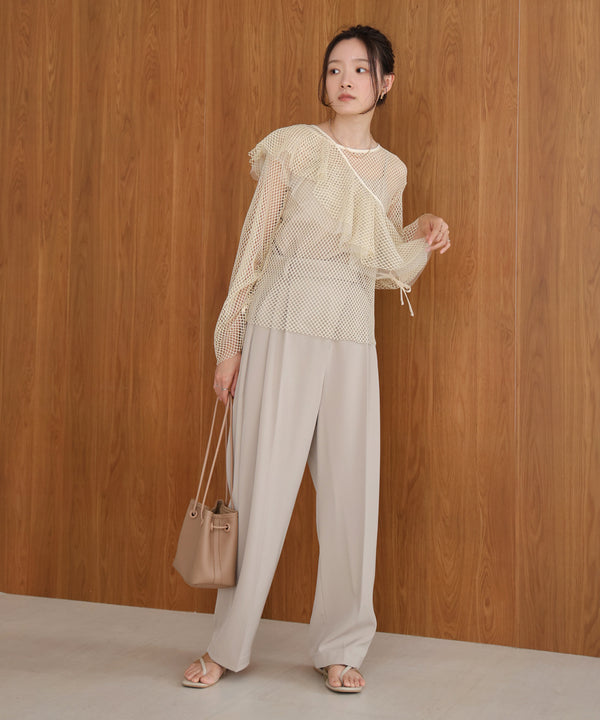 ribbon mesh tops + multi-way color