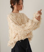 fringe knit tops