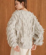 fringe knit tops