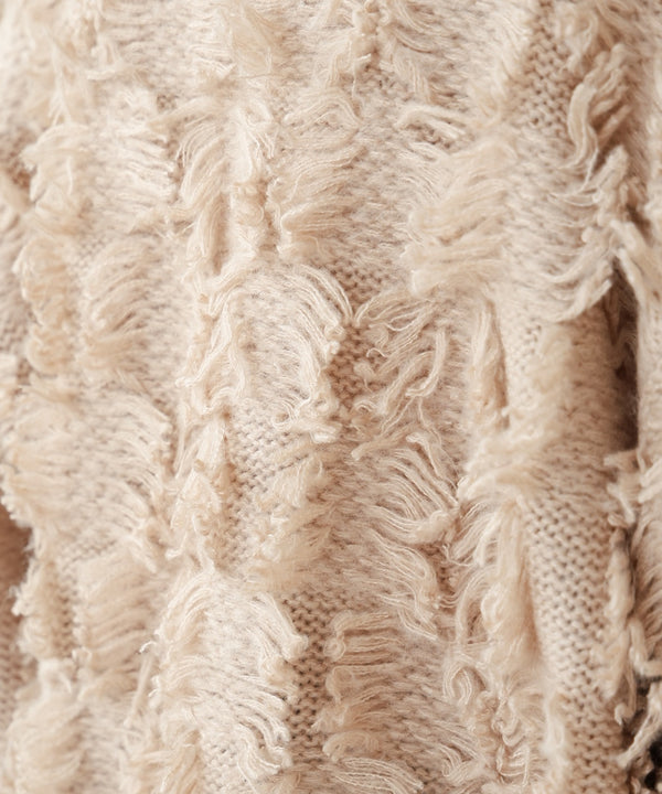 fringe knit tops