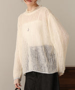 openwork knit tops