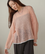 openwork knit tops