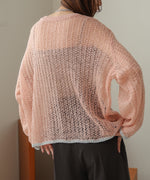 openwork knit tops