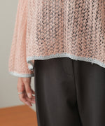 openwork knit tops