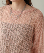 openwork knit tops
