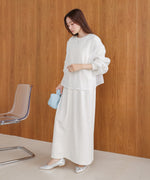 【S・Mサイズ展開】ロゴシアードッキングスウェットワンピース