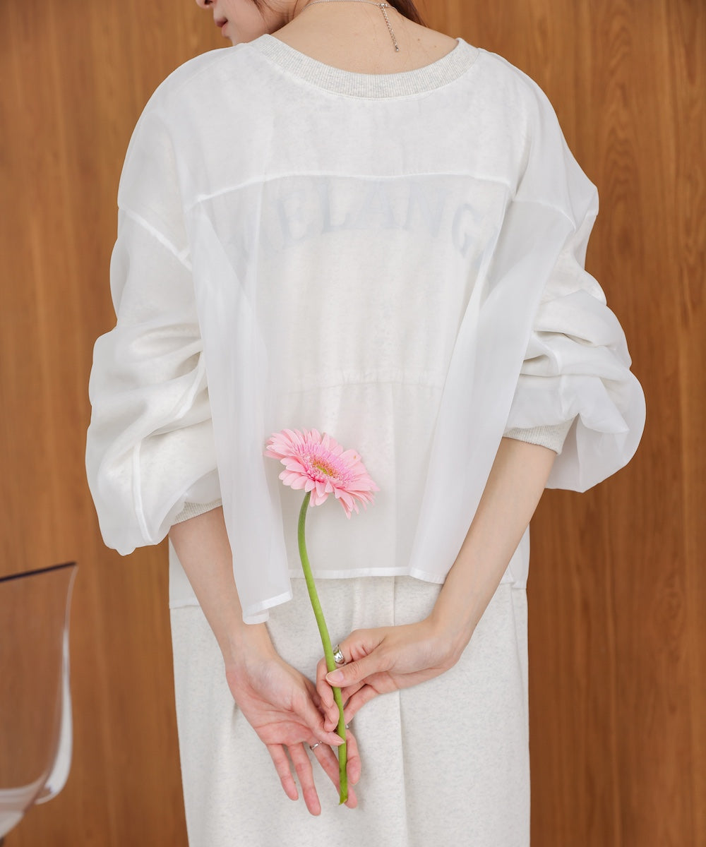 【S・Mサイズ展開】ロゴシアードッキングスウェットワンピース