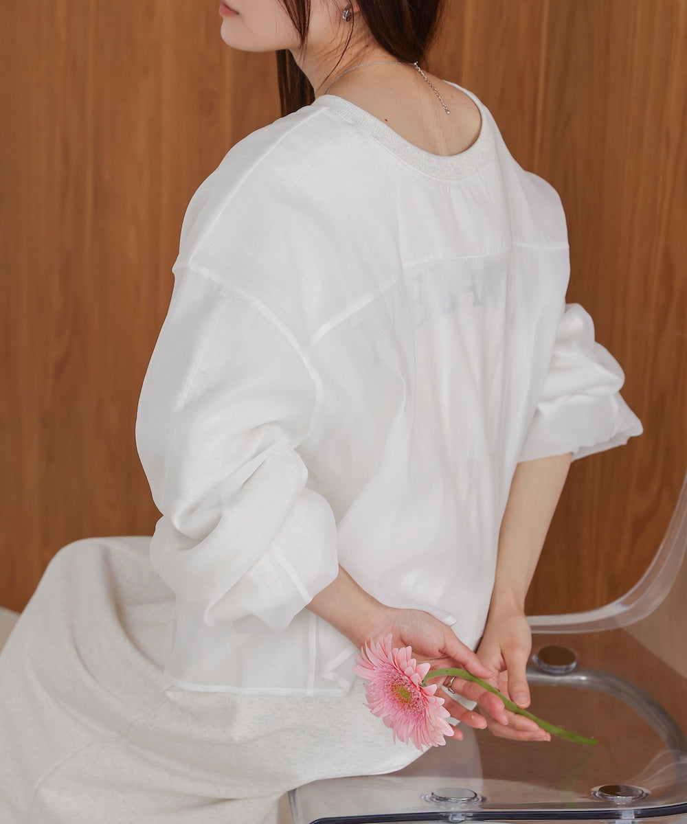 【S・Mサイズ展開】ロゴシアードッキングスウェットワンピース