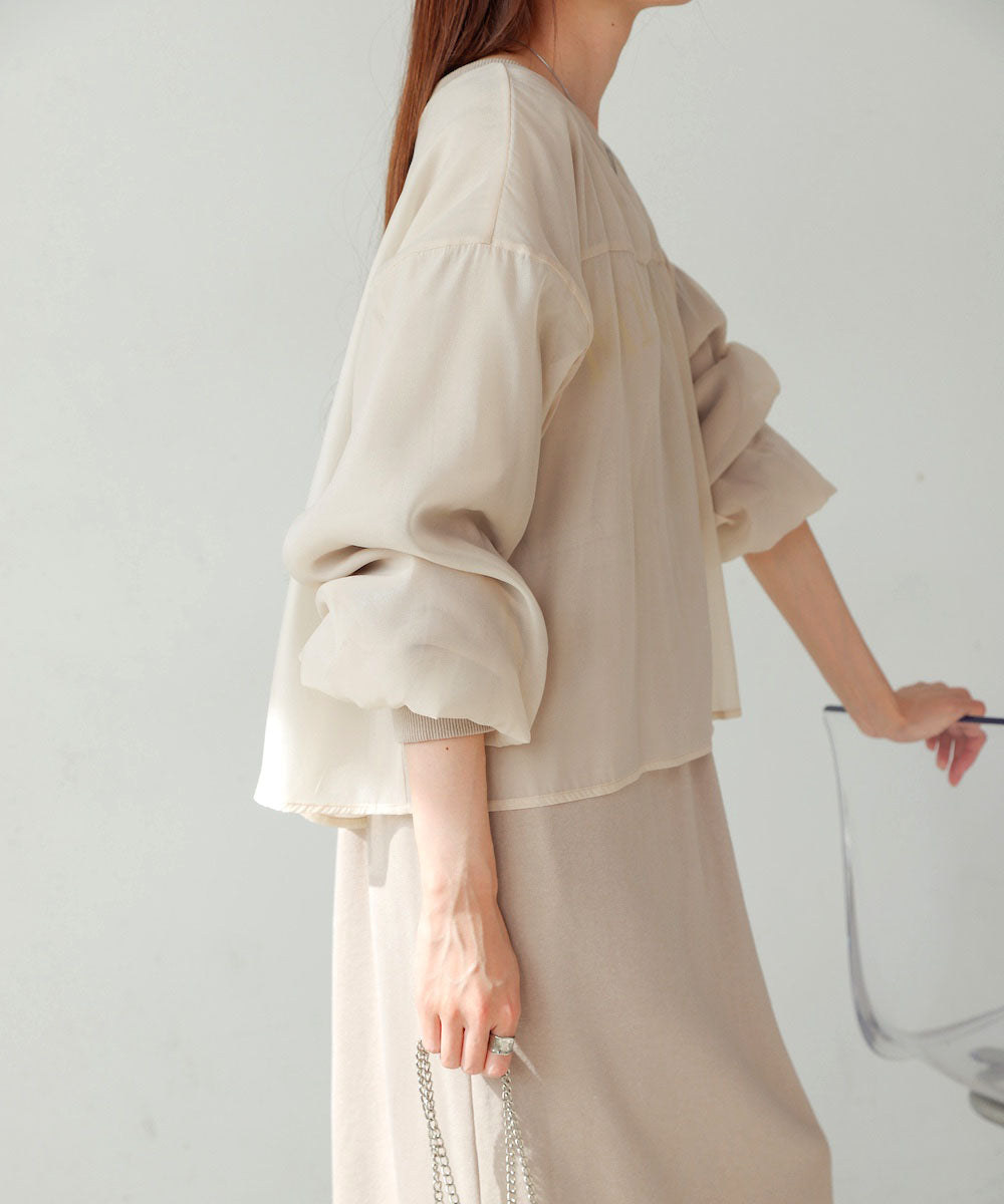 【S・Mサイズ展開】ロゴシアードッキングスウェットワンピース