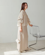 【S・Mサイズ展開】ロゴシアードッキングスウェットワンピース