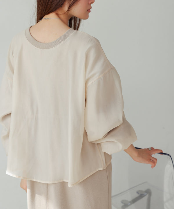 【S・Mサイズ展開】ロゴシアードッキングスウェットワンピース