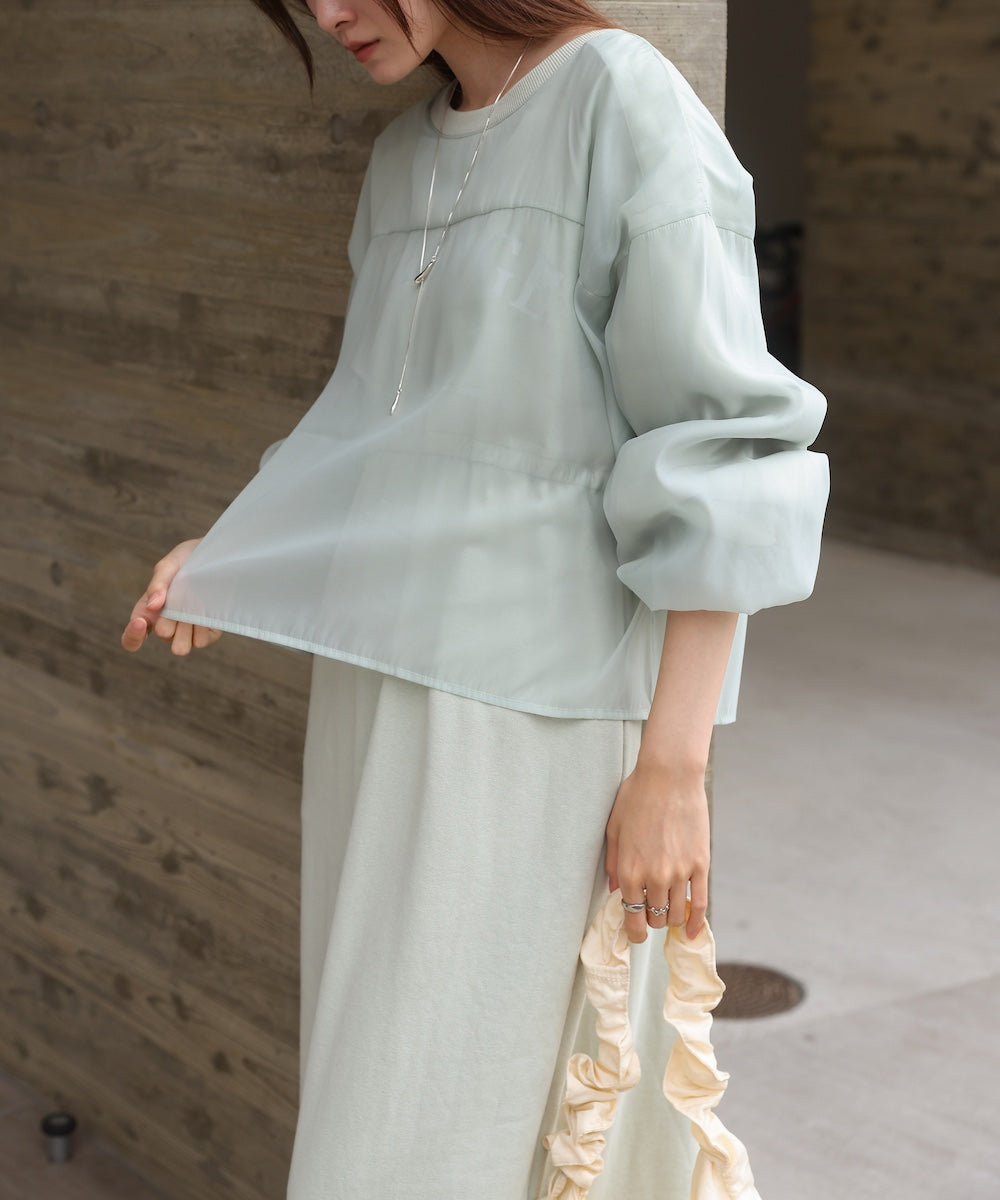 【S・Mサイズ展開】ロゴシアードッキングスウェットワンピース