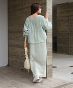 【S・Mサイズ展開】ロゴシアードッキングスウェットワンピース