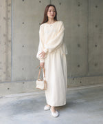 【S・Mサイズ展開】ロゴシアードッキングスウェットワンピース