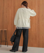 tulle layered sweat