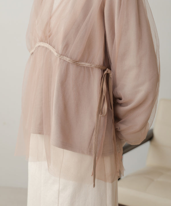 tulle layered sweat